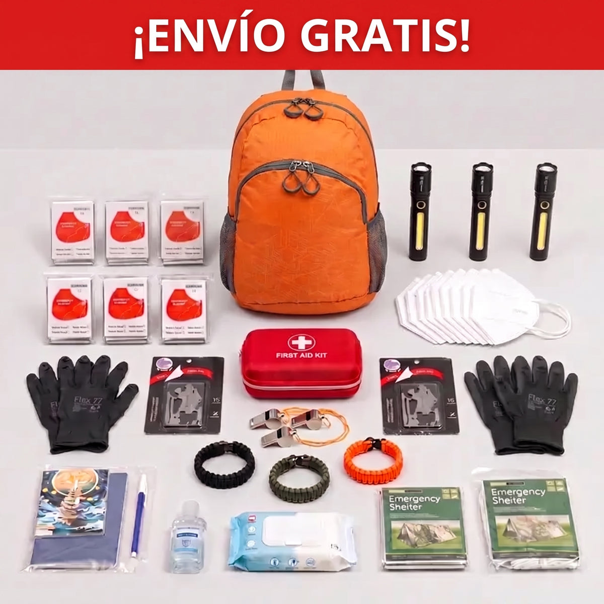Kit de Emergencia 72H - Familiar