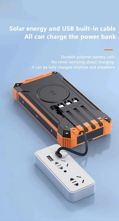 POWER BANK SOLAR - 20.000 mAh